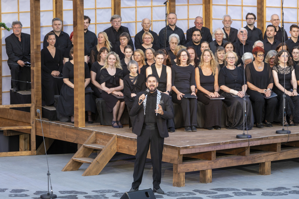 Clemens Unterreiner und Chor